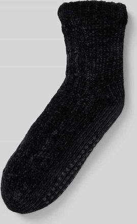 Capelli Socken mit geripptem Abschluss in Black, Größe 1