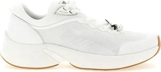 Jimmy Choo London White Tencel Athletic Womens Sneakers