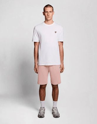 Lyle & Scott Lyle And Scott Mens Cotton Sweat Shorts - Pink - Size: 35/34/32