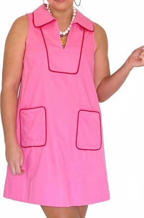 Entro Blair Mini Dress In Pink