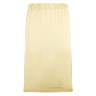 Fabiana Filippi Midi Skirts, female, Beige, Size: 2XS Going to the Knee Skirt