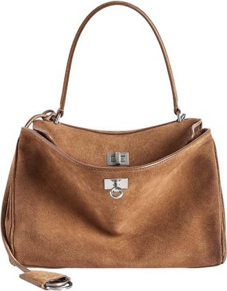Balenciaga Brown Rodeo Small Shoulder Bag