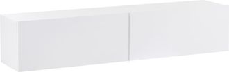 Beliani Mueble TV de pared Blanco