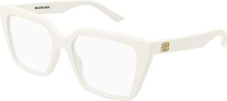 Balenciaga Optical Frame - Dames - Brillen - Wit - 53 MM - Accessoires