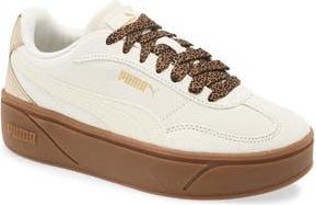 Puma Club II Era Platform Sneaker in Alpine Snow/Caramel Latte at Nordstrom Rack, Size 8.5