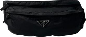 Prada Pre-owned Belt Bags, female, Black, Size: ONE SIZE Pre-owned Sling bag