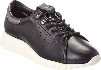 Ferragamo Ninfa Leather Sneaker