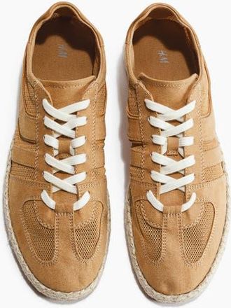 H&M Espadrille Trainers in Dark Beige at Nordstrom, Size 10