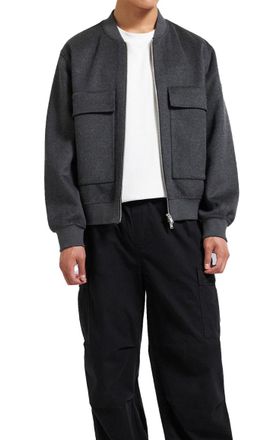 Moose Knuckles Alder Wool Bomber Jacket Size XXL