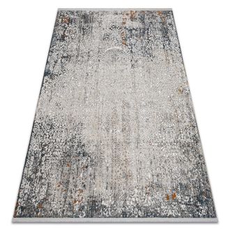 RugsX Rugsx - Alfombra Tuls Estructural, Franjas 51327 Vintage, Ornamento Marfil / Crema Multicolour 120x170 Cm