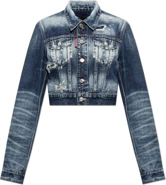 Dsquared2 Mujer, Chaquetas, Azul, Talla: 2XS