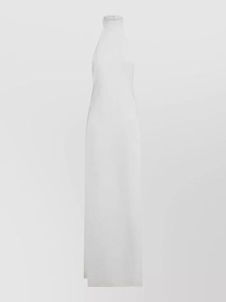 M&ocirc;not halter neck sleeveless maxi dress