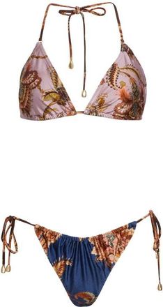 Zimmermann Aster Spliced Two-Piece Swimsuit at Nordstrom, Size 4