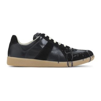 Maison Margiela Heren, Schoenen, Zwart, Maat: 42 1/2 EU Leer