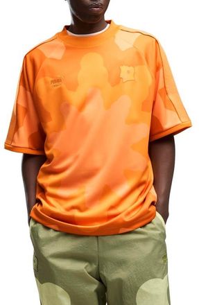 Puma x C&ocirc;te dIvoire x Salehe Bembury King Jersey in Dark Poppy at Nordstrom, Size Xx-Large