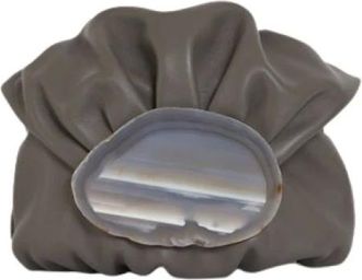 Malababa Dames, Tassen, Grijs, Maat: ONE Size Leer