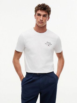 Tommy Hilfiger Logo Jersey Crew Neck T-Shirt
