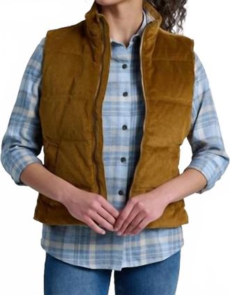 K&uuml;hl Astrid Down Vest In Tuscan Sun