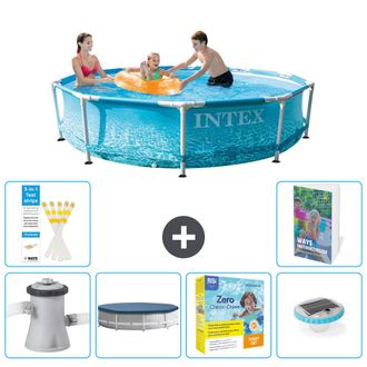 Intex Piscina Con Estructura Redonda - 305x76 Cm - 7-piezas S178