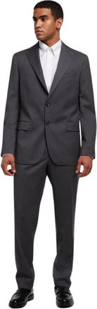 Brooks Brothers Pure Virgin Wool Suit - Heren - Business pakken - Grijs - 3XL - Wol - Kostuums