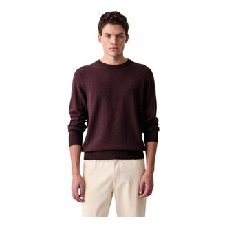 Marc O'Polo Jersey de Lana - Knitwear - Hombre - P&uacute;rpura - XL