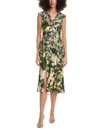 3.1 Phillip Lim Floating Iris Ruffle Dress