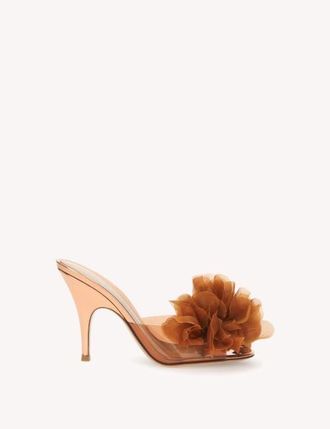 Gianvito Rossi Igea Mules in Metallic Rust Tpu at Nordstrom, Size 39.5