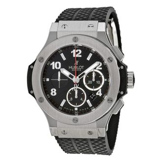 Hublot Pre-owned Hublot Big Bang Chronograph Black Dial Mens Watch 301.SX.130.RX