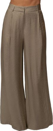 JLUXLABEL Monaco Wide Leg Pant in Olive at Nordstrom, Size Medium