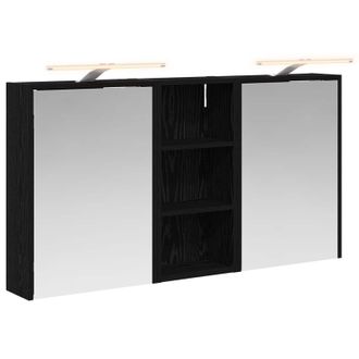 vidaXL Juego De Muebles De Ba&ntilde;o 3 Pcs 116 X 16 X 62,5 Cm Vidaxl