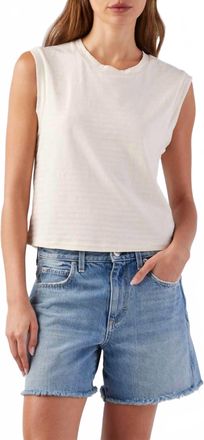 Amo Womens Sleeveless Babe Top In Natural