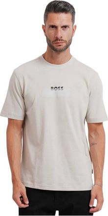 HUGO BOSS Hombre, Camisetas, Beige, Talla: XL