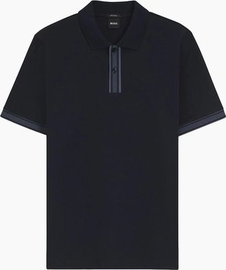 HUGO BOSS Mens H Parlay 238 Polo Navy - Size: 38