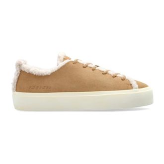 INUIKII Shearling Lage schoenen - Dames - Sneakers - Beige - 41 EU - Leer - Schoenen