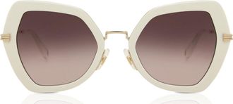 Marc Jacobs MJ 1078/S SZJ/HA Womens Sunglasses White Size 52