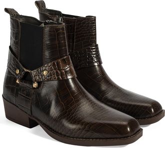 Desa Woman Ankle Boots - Leather Upper, Elastic Laces, Flat Heel, Breathable | Brown - 37