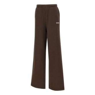 Rotate Heavy Straight Trainingsbroeken - Dames - Sweatpants - Bruin - XL - Katoen - Broeken