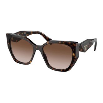 Prada Sunglasses, female, Brown, Size: 55 MM Cat-eye Sunglasses