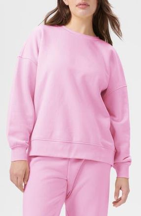 Florence By Mills Cozy Crush Oversize Sweatshirt in Hot Pink at Nordstrom Rack, Size X-Small
