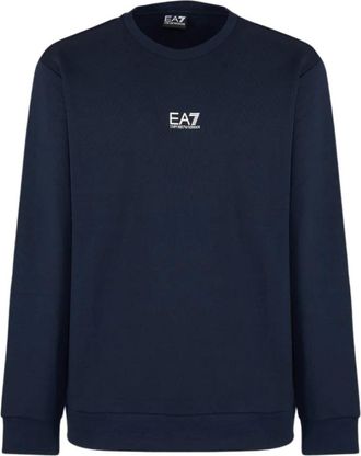 Emporio Armani Sweatshirt - Heren - Sweatshirts - Blauw - S - Hoodies & sweatvesten