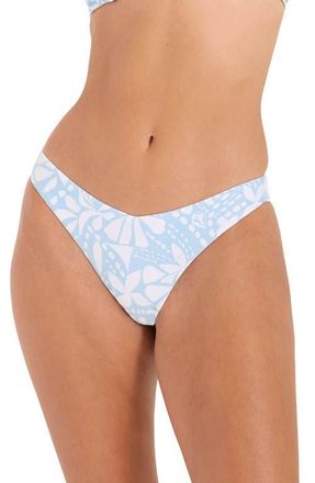 Volcom Stone 90s V-Cut Bikini Bottoms in Summer Song at Nordstrom, Size X-Large