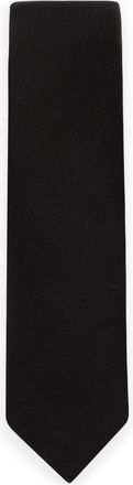 Dolce & Gabbana pointed-tip silk tie - men - Silk - One Size - Black