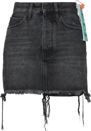 Off-white BOTTOMWEAR - Denim skirts sur YOOX.COM