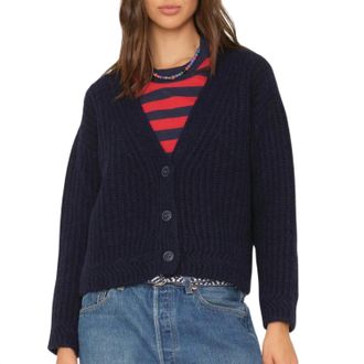 Xirena Womens Milli Cardigan In Navy Blue