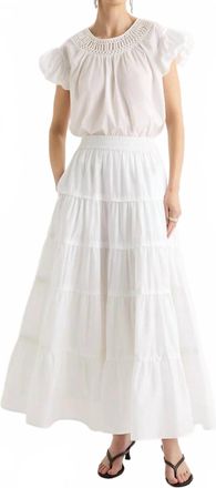Merlette Womens Hana Skirt In White
