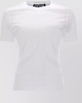 Versace Jeans Couture logo crew neck short sleeve top
