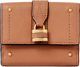 Chlo&eacute; Portemonnee met hangslot - Beige