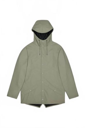 Rains W3 Jacket - Unisex In Drift Green
