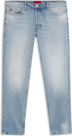 HUGO BOSS 634 Tapered Fit Jeans - Heren - Loose Fit Jeans - Blauw - W32 L32 - Katoen - Jeans