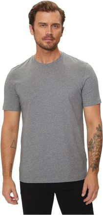 HUGO BOSS Hombre, Camisetas, Gris, Talla: L